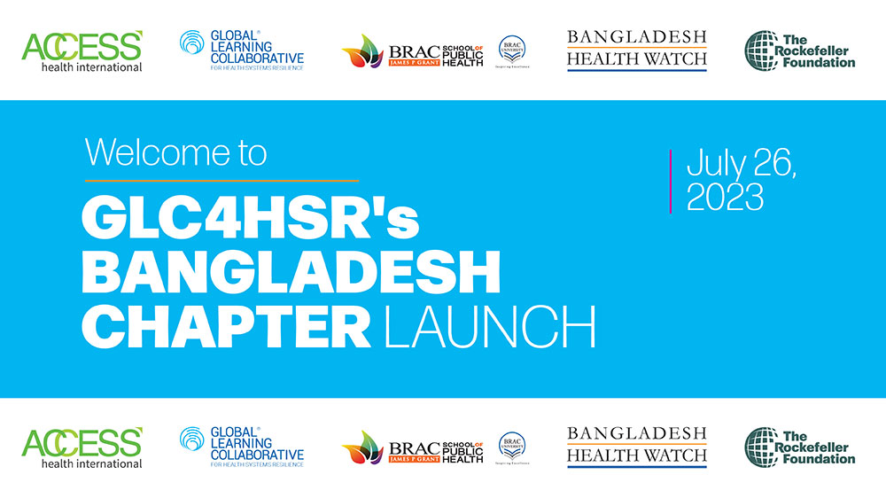 GLC4HSR expands its presence; launches second country chapter in Bangladesh